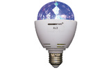 AMS AL3 - Bombilla E27 efecto LED 3W RGB