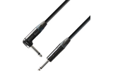 Adam Hall Cables K5 IRP 0900 Cable de Instrumento Neutrik de Jack 6,3 mm mono a Jack 6,3 mm mono