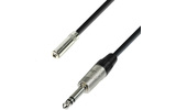Adam Hall Cables K4 BYV 0300 - Cable de Extensión para Auriculares de Minijack 3,5 mm estéreo a 