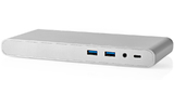 Adaptador USB - USB 3.2 Gen 1 - USB-C™ Macho - DisplayPort hembra / HDMI ™ hembra / RJ45 Hembra 