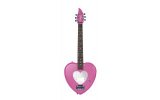 Daisy Rock 14-7103 Debutante Heartbreaker Pink Heart