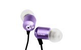EARBOMBZ H-Bombz Purple - Auriculares In-Ear para estudio con micrófono multifunción lila