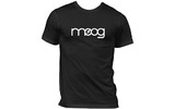 Moog T-Shirt - Camiseta en color negro con logo Moog en blanco