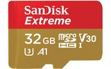 Sandisk Extreme 32Gb microSDHC , Clase 10 , V30 , A1