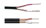 Cable bifilar apantallado audio 2 x 0.25mm² - Negro