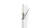 Cable Coaxial - RG58CU - 50,0 m - Caja de Regalo - Blanco - Nedis CSBG4025WT500