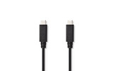 Cable de Carga y Sincronización (2.ª Generación) - USB-C™ Macho - USB-C™ Macho - 1,0 m - Negro -