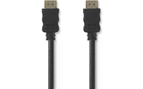Cable HDMI de Alta Velocidad con Ethernet - Conector HDMI - Conector HDMI - 0,25 m - Negro - 