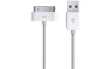 Cable USB-Apple 30 Pin (Carga/Datos) Blanco Apple