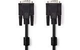 Cable VGA - VGA Macho - VGA Macho - 10 m - Negro - Nedis CCGP59000BK100