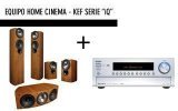 Equipo Home Cinema KEF-SERIE "iQ"