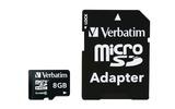 Verbatim 44081 - Micro SDHC 8 GB - Clase 10 con adaptador