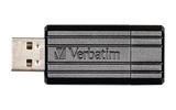 Verbatim 49063 - Lápiz de memoria USB 2.0 de 16 GB PinStripe negro