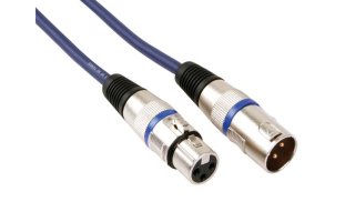 Cable DMX profesional con conector Neutrik - 0.5 metros
