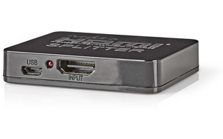2 Puertos - Divisor HDMI - Negro - Nedis VSPL34002BK
