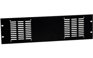 Adam Hall 8763 - Panel perforado para 2 ventiladores
