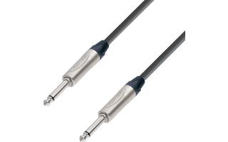 Adam Hall Cables K5 S215 PP 0150 Cable de Altavoz 2 x 1,5 mm² Neutrik de Jack 6,3 mm mono a Jack