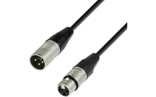 Adam Hall Cables K4 MMF 0100 - Cable de Micro REAN de XLR macho a XLR hembra 1 m
