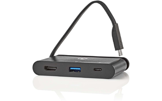 Adaptador USB - USB 3.2 Gen 1 - USB-C™ Macho - HDMI ™ hembra / USB-A Hembra / USB-C™ Hembra - Re