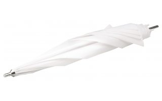 Paraguas fotográfico blanco translúcido con Ø 100 cm