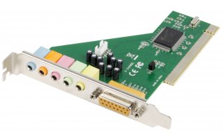 Tarjeta de sonido PCI 5.1 KÖNIG