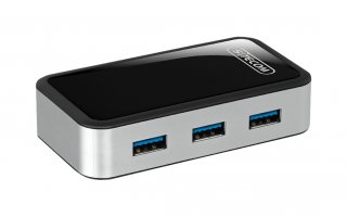 Concentrador de 4 puertos USB 3.0 externos