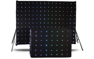 Cameo LED DROPIX SET - El set se compone de 2 cortinas de LEDs profesionales con matriz de efect