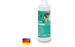 Cameo CLEANING FLUID 0,25L - Líquido especial para la limpieza de máquinas de niebla - 250 ml
