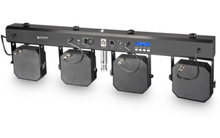 Cameo Multi PAR 1 SET - Set de proyectores LED 432 x 10 mm con con estuche de transporte, pedal 
