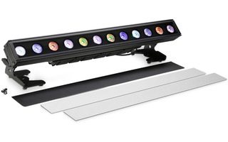 Cameo PIXBAR 600 PRO IP65 Barra de LED RGBWA+UV 12 × 12 W compatible con RDM para exterior