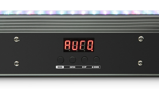 Cameo BAR 10 RGB IR - Barra de LEDs RGB 252 x 10 mm negra con mando a distancia por infrarrojos 