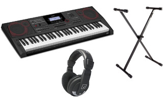 Casio CT-X3000 SET - Auriculares + Soporte teclado