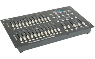 Controlador de iluminación DMX de 24 canales
