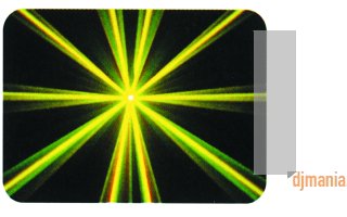 Laser 180 mW - Doble Haz RGB