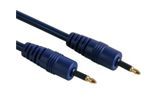 Cable óptico - 3.5mm con A 3.5mm con, OD=5mm, Longitud 1m