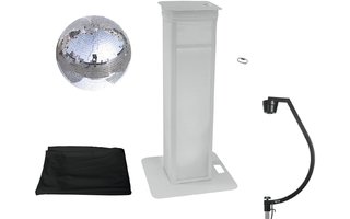 EUROLITE Set Mirror ball 50cm with Stage Stand variable + Cover black