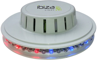 Efecto LED UFO Blanco 48 LEDs RVB 10mm