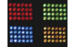 Efecto Wash Color - 24 LEDs RGB de 1W