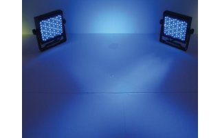 FOCO LED PLANO - NEGRO - 270 x 10mm LEDs