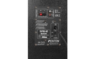 Fenton SPB-12 Conjunto altavoces PA Activos 12