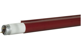 Filtro para tubo fluorescente Rojo brillante