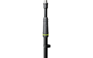 Gravity MS 43 - Pie de micrófono corto con trípode y brazo jirafa telescópico de 2 puntos de aju