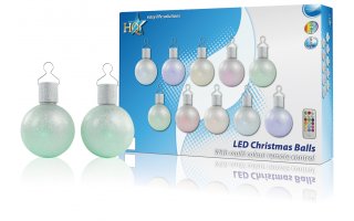 Bolas de Navidad LED RGB
