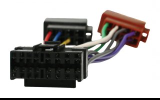 Cable de audio Iso para automóvil JVC 16 pins