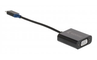 Cable adaptador de USB 3.1 C macho a VGA hembra de 0,15 m