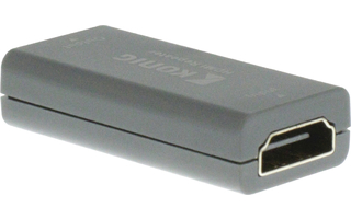 Repetidor HDMI con entrada HDMI y salida HDMI de 20,0 m en color gris oscuro