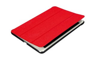Funda con banda elástica para iPad mini en color rojo