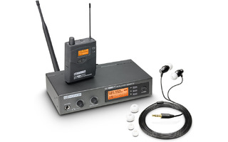 LD Systems MEI 1000 G2 B 5 Sistema de Monitoraje inalámbrico In-Ear Banda 5 584 - 607 MHz