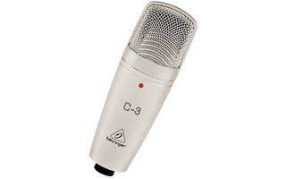 Micrófono de condensador con diafragma doble para estudio C-3