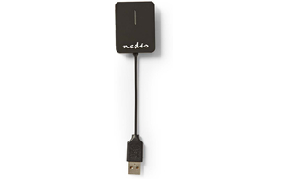 Nedis concentrador USB - 4 puertos - USB 2.0 - Tamaño de Viaje